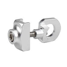Load image into Gallery viewer, 1PC Folding Bicycle Split Zipper Aluminum Alloy CNC Chain Adjuster For Bmx Fixie Bike Single Speed Bicycle Bolt Screw
