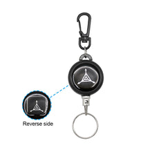 Load image into Gallery viewer, Outdoor Anti-Theft Anti-Loss Retractable Key Chain Wire Rope High Rebound Plastic Easy To Pull Badge Reel Outdoor Supplies
