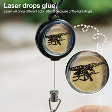 Load image into Gallery viewer, Outdoor Anti-Theft Anti-Loss Retractable Key Chain Wire Rope High Rebound Plastic Easy To Pull Badge Reel Outdoor Supplies
