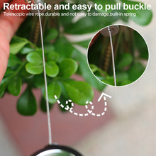 Load image into Gallery viewer, Outdoor Anti-Theft Anti-Loss Retractable Key Chain Wire Rope High Rebound Plastic Easy To Pull Badge Reel Outdoor Supplies
