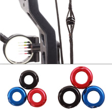Load image into Gallery viewer, 1PC 1/4" 3/16" Aluminum Alloy High Precision Metal Peeping Hole Composite Bow Auxiliary Aiming Accessories Competitive Competition Archery Equipment
