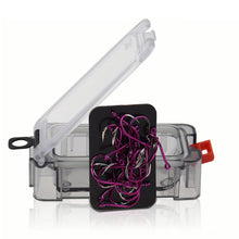 Load image into Gallery viewer, 1PC Cube Box Lure Fishing Supplies Box With Magnet Noctilucence DIY Double Layer Stitching Hard Bait Tool Case Fishing Accessories
