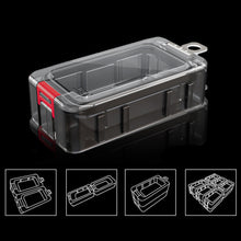 Load image into Gallery viewer, 1PC Cube Box Lure Fishing Supplies Box With Magnet Noctilucence DIY Double Layer Stitching Hard Bait Tool Case Fishing Accessories
