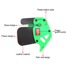 Load image into Gallery viewer, Archery Double Chin Support Finger Protection Competitive Recurve Bow Right Hand Protection Suitable For Beginners S/M/L
