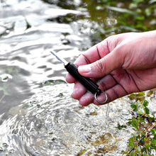 Load image into Gallery viewer, Outdoor Multi-Function Survival Whistle Up To 120 dB EDC Equipped Open Express Knife 2 In 1 Wild Emergency Survival Tool
