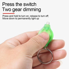 Load image into Gallery viewer, Mini Flashlight Turtle Lamp Outdoor Camping EDC Atmosphere Frog Light Portable LED Key light
