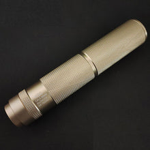Load image into Gallery viewer, Jinming 9 Generation HK416 Sijun 14MM Inverse Thread 19MM Straight Insert 11/14/18CM Universal Interface KSC Metal Silencer Renxiang AK Front Tube Decorative Fire Cap Accessories
