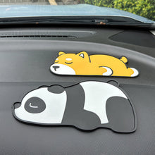 Load image into Gallery viewer, Cartoon Car Phone Key Card Anti-Skid Mat Dashboard Non-Slip Pad PVC Mat Heat-Resistant Dashboard Pad Holder Washable
