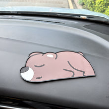 Load image into Gallery viewer, Cartoon Car Phone Key Card Anti-Skid Mat Dashboard Non-Slip Pad PVC Mat Heat-Resistant Dashboard Pad Holder Washable
