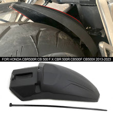 Load image into Gallery viewer, Motorcycle Rear Fender Mudguard Forward Extension Splash Guard Cover Accessories For Honda CBR500R CB 500 F X CBR 500R CB500F CB500X 2013-2023
