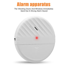 Load image into Gallery viewer, Wireless Window Door Vibration Sensor 125dB Glass Break Vibration Burglar Sensor Alarm Home Safety Alarm Detector System
