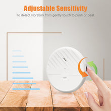 Load image into Gallery viewer, Wireless Window Door Vibration Sensor 125dB Glass Break Vibration Burglar Sensor Alarm Home Safety Alarm Detector System
