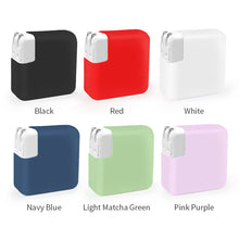 Load image into Gallery viewer, For Macbook Charger Protective Sleeve Laptop Power Adapter Silicone Sleeve 29 30 85 87 96 140w Charger Anti-shock Case
