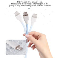 Load image into Gallery viewer, 3M Type C Mechanical Keyboard Coiled Cable USB Keyboard Wire Mechanical Keyboard Aviator Desktop Computer Aviation Connector

