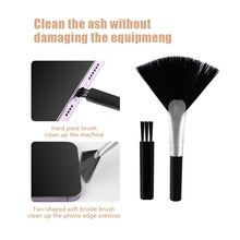 Load image into Gallery viewer, 18-in-1 Cleaner kit Computer Keyboard Brush Screen cleaning Spray Bottle Set Earphones Cleaning Pen Cleaning Tools Keycap Puller
