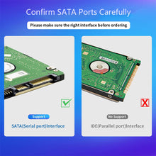 Load image into Gallery viewer, SATA Data Cable 90 Degree Right Angle SATA III 6.0 Gbps Cable Black with Locking SATA Cable For HDD SSD CD DVD Drives
