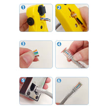 Load image into Gallery viewer, Colorful RJ45 CAT6 Strain Relief Boots Connector for Standard CAT6 Ethernet Cable LAN Cable Connector Boot Cover
