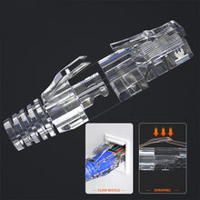 Load image into Gallery viewer, Colorful RJ45 CAT6 Strain Relief Boots Connector for Standard CAT6 Ethernet Cable LAN Cable Connector Boot Cover
