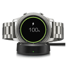 Load image into Gallery viewer, Wireless Fast Charger For Samsung Gear S3 Frontier S2 Watch Charger For Samsung Galaxy Watch 46mm/42mm
