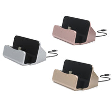 Load image into Gallery viewer, USB Cable Sync Cradle Charger Base for Xiaomi Android Type C Samsung Stand Holder Charging Base Dock Station

