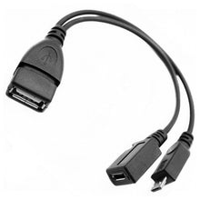 Load image into Gallery viewer, Usb Port Terminal Adapter Otg Cable For Fire Tv 3 Or 2nd Gen Fire Stick
