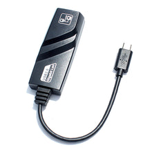 Load image into Gallery viewer, Type C to RJ45 Network Card 10/100/1000Mbps Reversible USB 3.1 Interface to RJ45 Gigabit Ethernet LAN Network Adapter RTL8153

