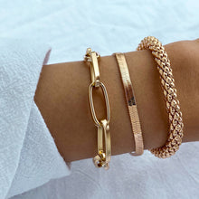 Load image into Gallery viewer, Creative Snake Bone Chain Multi-layer Bracelet Gold Silver Women's Bracelet Multiple Retro Chain Bracelet Jewelry Accessory
