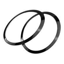 Load image into Gallery viewer, 2Pcs Car Headlight Ring Bezel Trim Surround Cover Accessories Decorative Circle Gloss Black For Mini Cooper R55 R56 R57 R58 2007-2015

