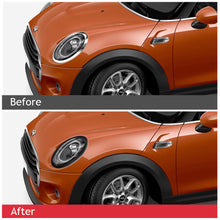 Load image into Gallery viewer, 2Pcs Car Front Headlights Frame Headlight Eyebrow Ring Cover Trim Replacement For MINI Cooper F55 F56 F57 03-18 Gloss Black
