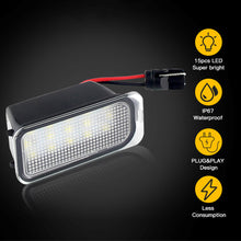 Load image into Gallery viewer, 2Pcs Car License Plate Light 12V LED Number Signal Light White Light for Ford KUGA S MAX MONDEO MK4 MK5 MK2 FIESTA 2008-2019 FOCUS
