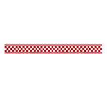 Load image into Gallery viewer, Motorcycle Checkered Racing Stripes Decals Stickers Cafe Racer Rat Bike DIY Fuel Tank Cover Reflective Stickers Racing Accessories
