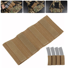 Load image into Gallery viewer, Tactical MK3 and MK4 Chest Rig Magazine Insert for MP5 MP7 Magazine Pouch Holder with Hook Fasteners Tactical Vest Accessories

