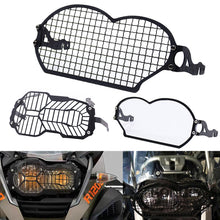 Load image into Gallery viewer, Motorcycle Headlight Head Light Guard Protector Steel Cover Acrylic Protection Grill For BMW R 1200 GS R1200GS Adv R1200GS adventure 2004-2012
