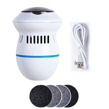 Load image into Gallery viewer, Automatic Vacuum Cleaner and Foot Grinder Rechargeable Foot Peeling Dead Skin Calluses Repair Machine Vac Portable Electric Remover
