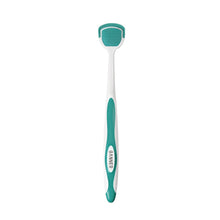 Load image into Gallery viewer, Soft Silicone Fresh Breath Cleaning Tongue Coating Brush Odor Tongue Coating Cleaner 2-in-1 Tongue Coating Scraper
