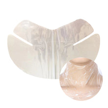 Load image into Gallery viewer, Transparent Disposable Plastic Facial Mask Face Cleaner Mask Neck Stickers Paper PE Masks Wrap Facial Beauty Healthy Tools
