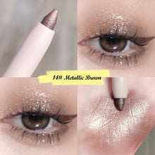 Load image into Gallery viewer, Eye Shadow Pencil Lying Silkworm Pencil Pearlescent Long-lasting Waterproof Shiny Multicolored Eye Shadow Pencil Eye Makeup Cosmetics
