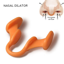 Load image into Gallery viewer, Anti-Snoring Corrector Snore Prevention Gadget Women's Silicone Anti-Snore Device Snore Elimination Elastic Nose Clips
