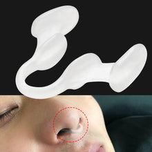 Load image into Gallery viewer, Anti-Snoring Corrector Snore Prevention Gadget Women's Silicone Anti-Snore Device Snore Elimination Elastic Nose Clips
