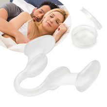 Load image into Gallery viewer, Anti-Snoring Corrector Snore Prevention Gadget Women's Silicone Anti-Snore Device Snore Elimination Elastic Nose Clips
