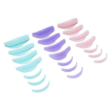 Load image into Gallery viewer, 7 Pairs Silicone Pads for Eyelash Perming Pad Aids Eyelashes Perming Curler Reusable Lash Lift Shield Pads 3D Lashes Curler Applicator Tools
