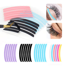 Load image into Gallery viewer, 6pcs Reusable Silicone Eyelash Perm Cover Strip Aids Eyelashes Perming Curler Lash Lift Shield Pads Lashes Curler Applicator Tools
