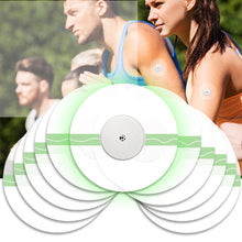 Load image into Gallery viewer, 10pcs Transparent Sports Invisible Traceless Sensor Patch Breathable Waterproof Sweatproof Non Adhesive Self-adhesive Sensor Patch
