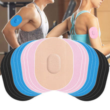 Load image into Gallery viewer, 10pcs Blood Glucose Monitoring Waterproof and Anti Sweat Adhesive Sensor Patch Breathable Waterproof Sweatproof Non Adhesive Self-adhesive Sensor Patch
