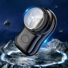 Load image into Gallery viewer, Mini Electric Shaver Travel Men's Electric Shaver Automatic Razor Portable Trimmer Beard Knife Safety Heads Clipper Razor
