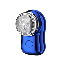 Load image into Gallery viewer, Mini Electric Shaver Travel Men's Electric Shaver Automatic Razor Portable Trimmer Beard Knife Safety Heads Clipper Razor
