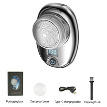 Load image into Gallery viewer, Mini Electric Shaver for Business Travel Portable Men's Razor Waterproof Automatic Portable Trimmer Beard Knife Razor
