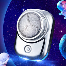 Load image into Gallery viewer, Mini Automatic Electric Shaver Men Washable Rechargeable Portable Travel Trimmer Knife Face Beard Razor
