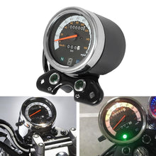 Load image into Gallery viewer, Retro Motorcycle Speedometer Odometer Motorcycle Speedometer 0-160km/h with LED Indication Gear Display
