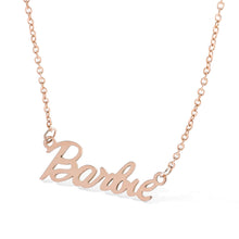 Load image into Gallery viewer, Women's Titanium Steel Barbie Characters Necklace Creative Barbie Necklace Fashionable Matching Women Jewelry Accessory
